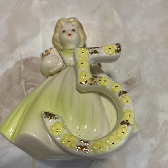 Josef original: birthday angle ceramic figurine year 5 - Picture 2 of 6